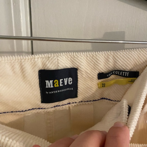 The Colette Cropped Wide-Leg Pants by Maeve: Corduroy Edition - Picture 7 of 7